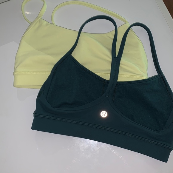 LULULEMON 2 pack flow Y nulu sports bra - Picture 1 of 3